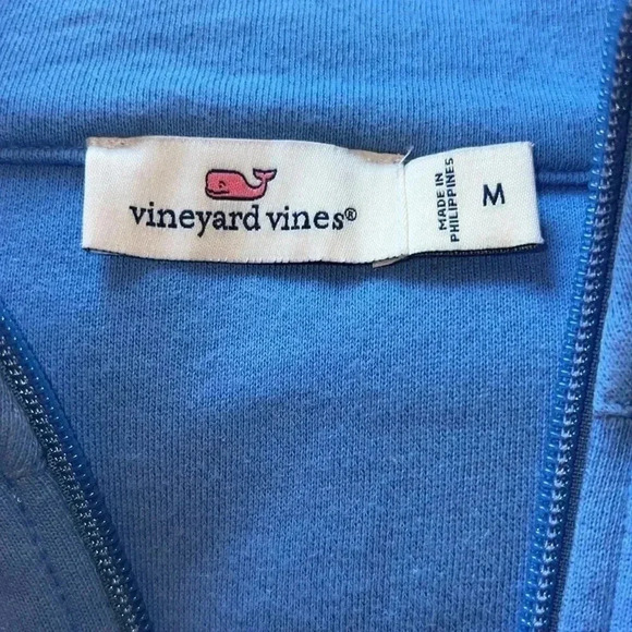 Vineyard Vines Women’s Madras Patchwork Shoulder Shep Shirt Sweatshirt Medium - Picture 12 of 16